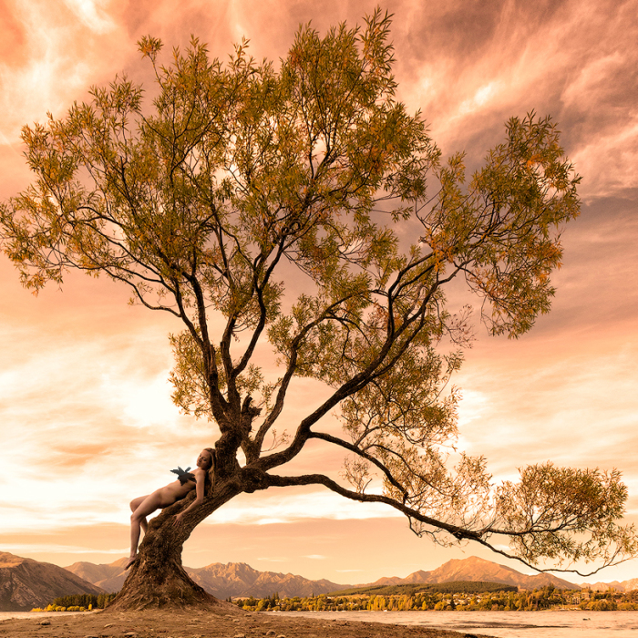 I Photograph Myself Naked With Trees To Show That We Are Nature