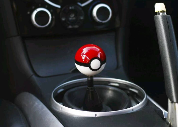 Poké Ball Shift Knob