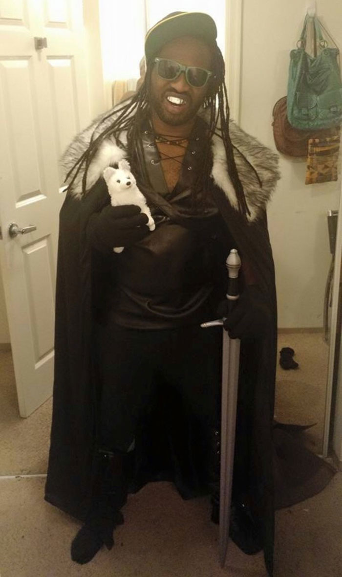 A Friend Of Mine Went As Lil Jon Snow This Halloween