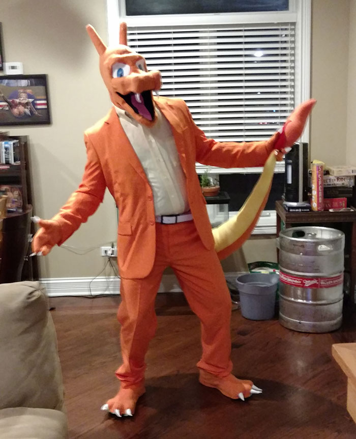 Charizard Costume I Made For Halloween