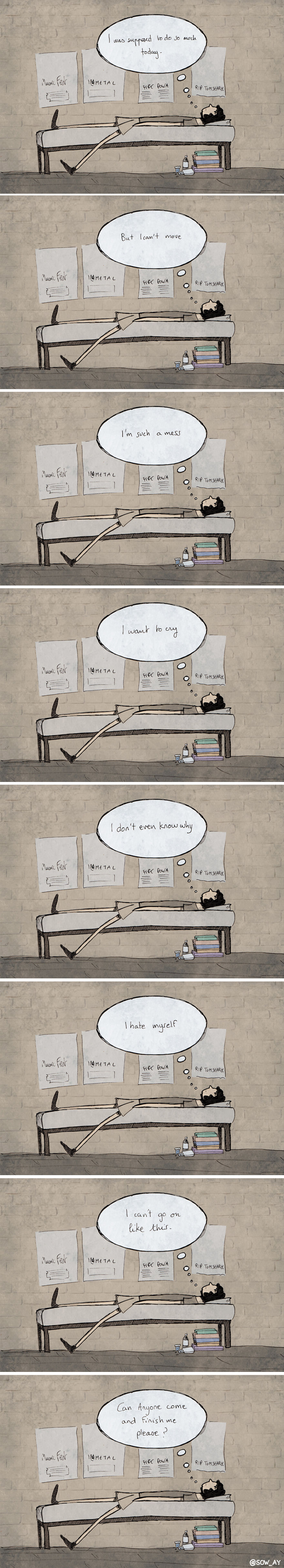 I'm Drawing Against Depression