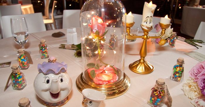 Each Table At This Couple’s Wedding Was Inspired By A Different Disney Movie