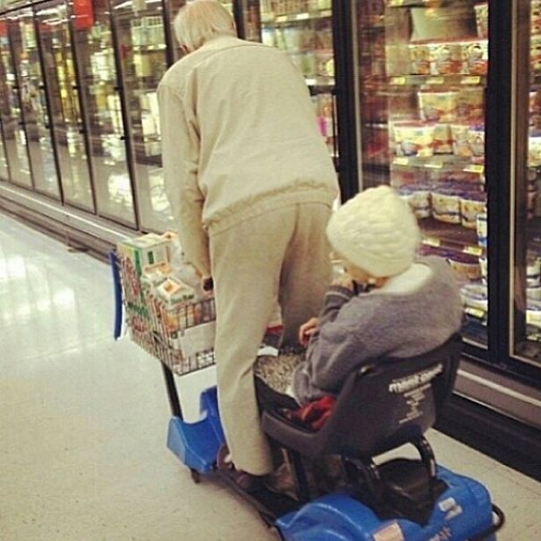 Shopping For Groceries Together