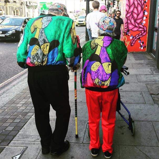 Wearing Matching Hipster Outfits