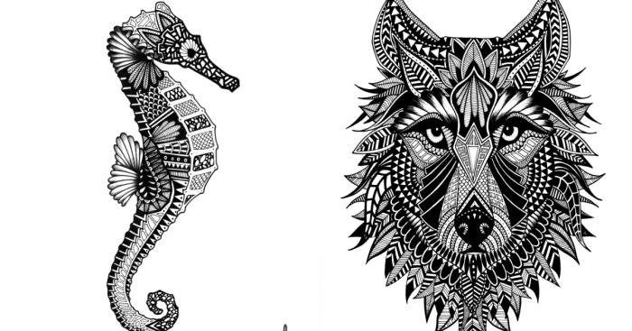 My Intricate Marker Drawings