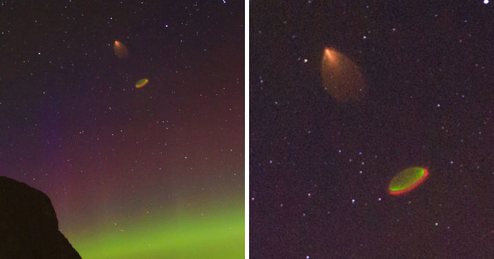 I Captured Weird UFO-Looking Object In The Nordic Sky