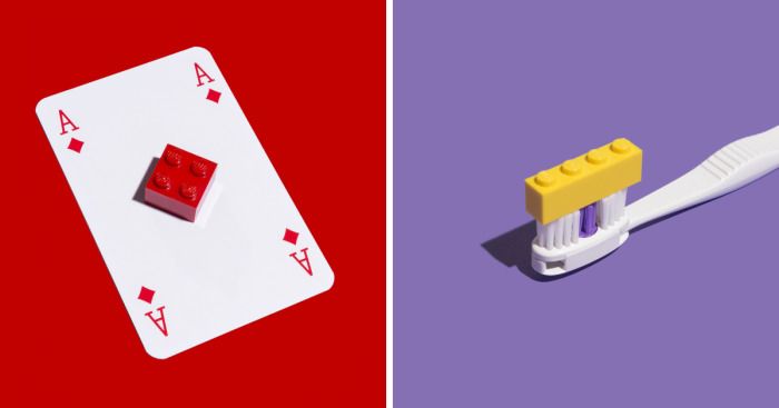 Minimal Lego: I Create Unexpected Funny Settings Using Lego Bricks