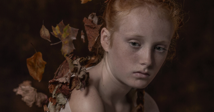 I Made A Series Of Autum Themed Fine-Art Portraits