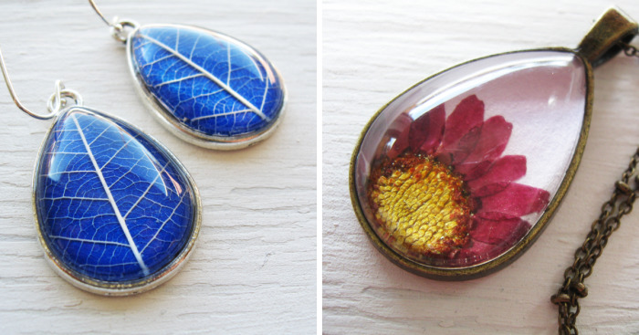 New Botanical Jewelry From Winter Garden Studios