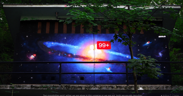 My Mural Reminds People We Might Not Be Alone In The Universe