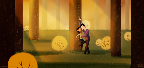 I Express My Love For Autumn Through My Art