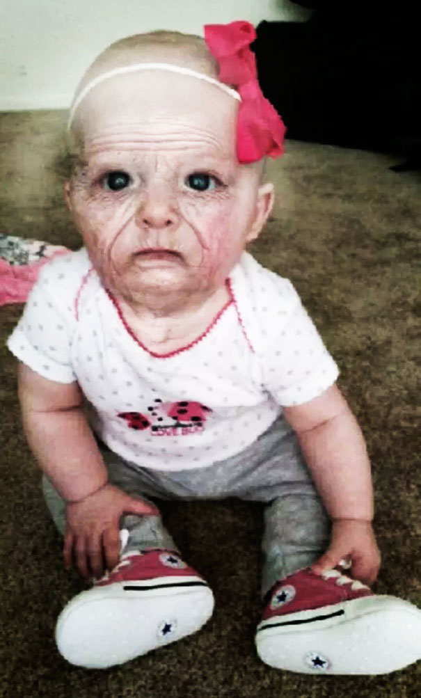 Facebook Friend Used The Aging App On Her Baby