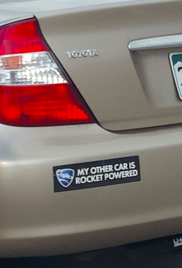 Saw This Awesome Bumper Sticker On The Way To Denver
