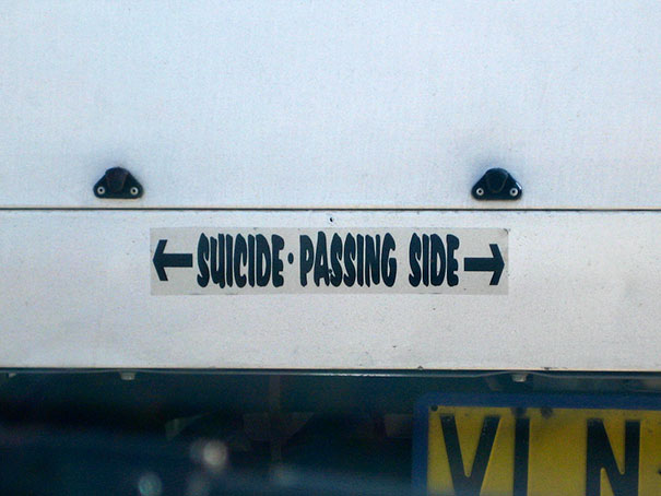 Suicide. Passing Side