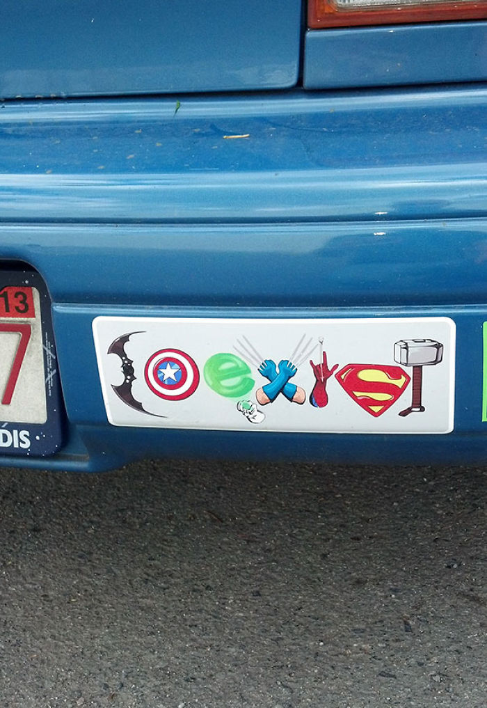 The Only Bumper Sticker I Would Ever Buy