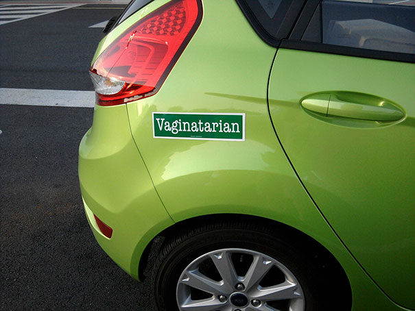 The Only Appropriate Bumper Sticker