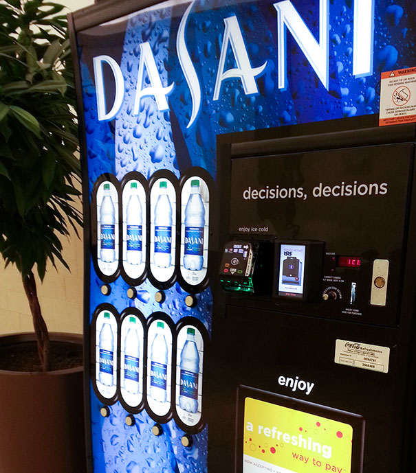 Mildly Sarcastic Vending Machine