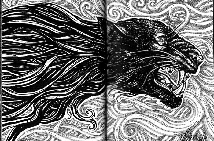 I Make Small Haunted Drawings For Inktober