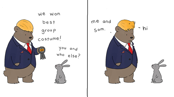 Simpsons Illustrator Shows What Would Happen If Animals Celebrated Halloween (42 Pics)