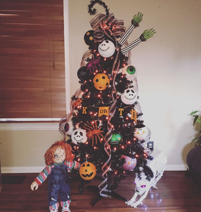 Halloween Christmas Trees