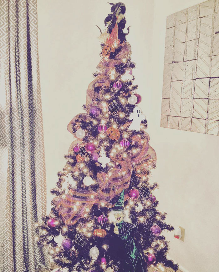 Halloween Christmas Trees