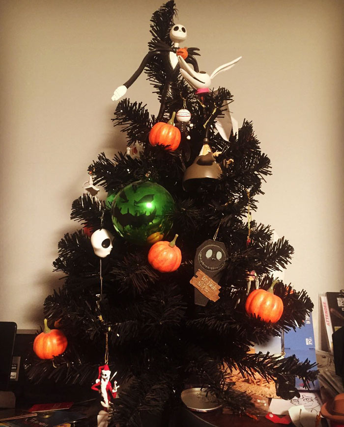 Halloween Christmas Trees