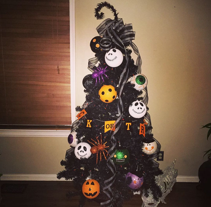 Halloween Christmas Trees