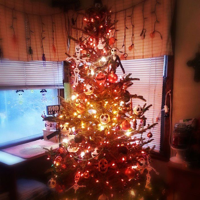 Halloween Christmas Trees