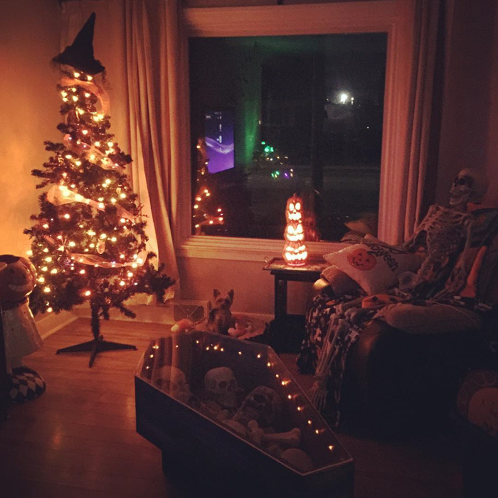 Halloween Christmas Trees