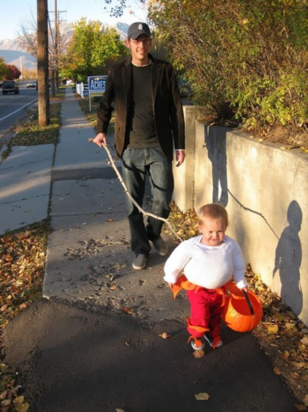 Roasting A Marshmallow On A Stick Costume