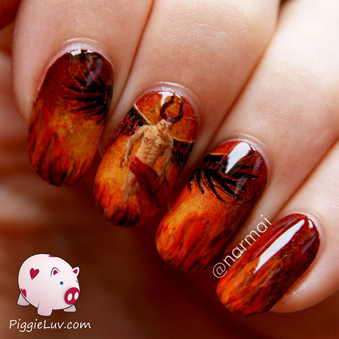 Halloween Nail Art