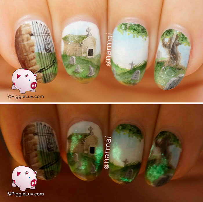 Halloween Nail Art
