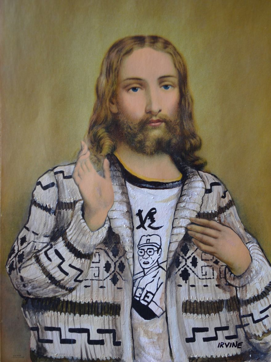 I Buy Paintings From Thrit Stores And Add A Personal Touch To Them