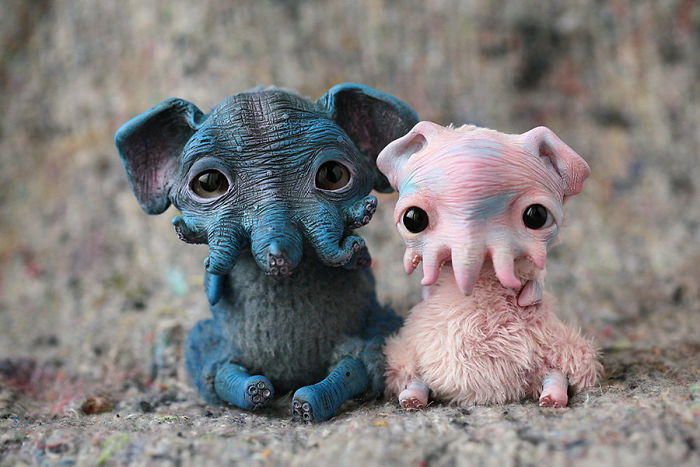 I Create Super Cute And Creepy Dolls