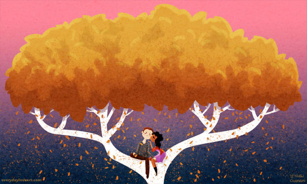 I Express My Love For Autumn Through My Art