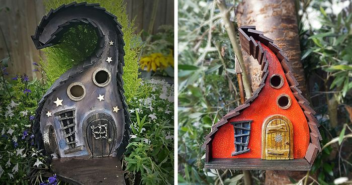 I Build Fairytale-Like Birdhouses For The Tiny Creatures That Live In Your Garden