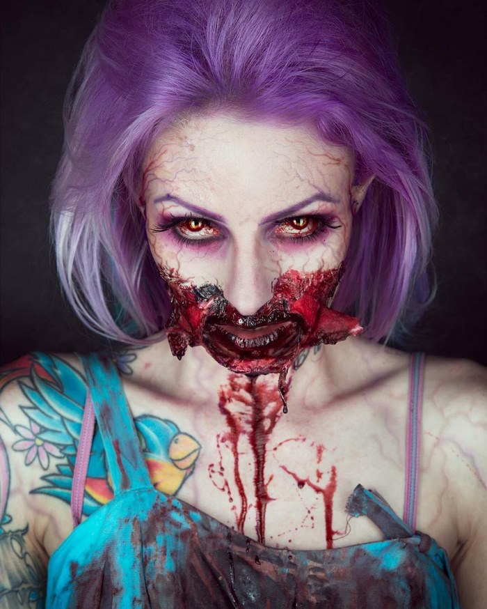 Creepy Makeup Art