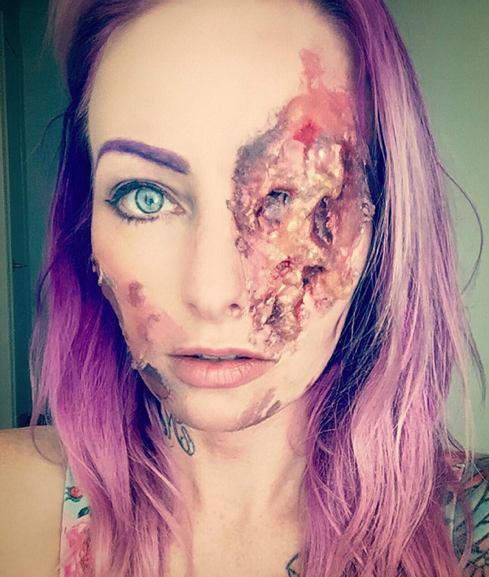 Creepy Makeup Art
