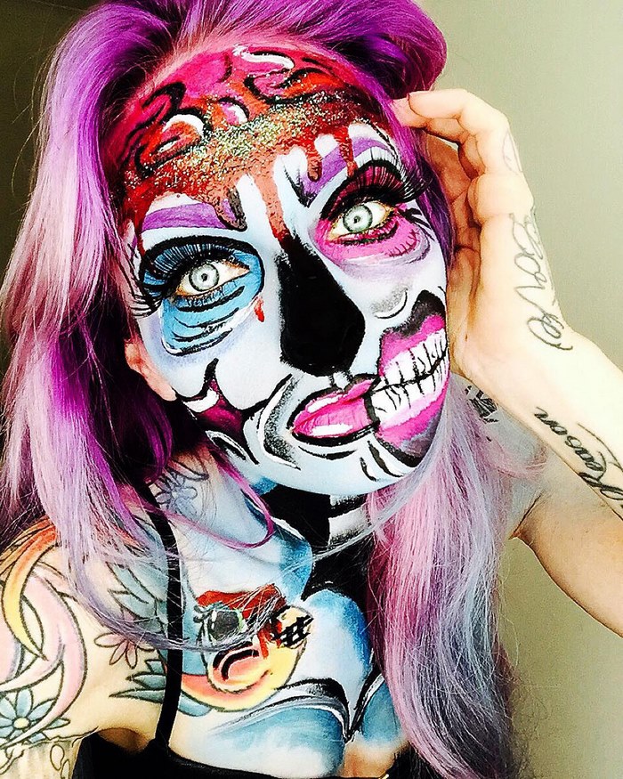 Creepy Makeup Art