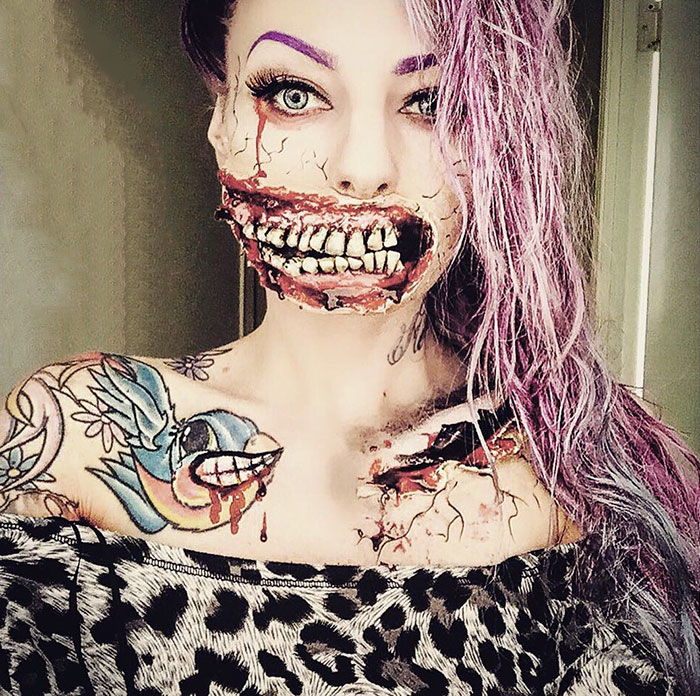 Creepy Makeup Art