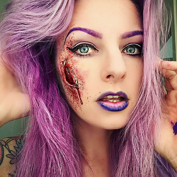Creepy Makeup Art