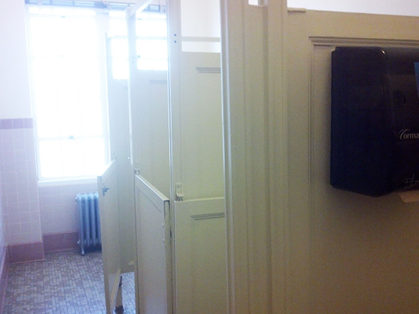 Small bathroom doors