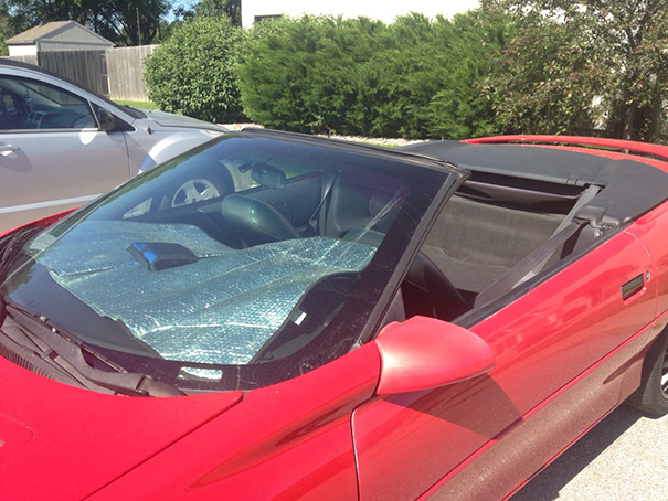 UV reflector in convertible