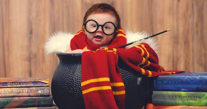 3-Month-Old Baby Has A ‘Harry Potter’ Photoshoot And It Couldn’t Get Any Cuter