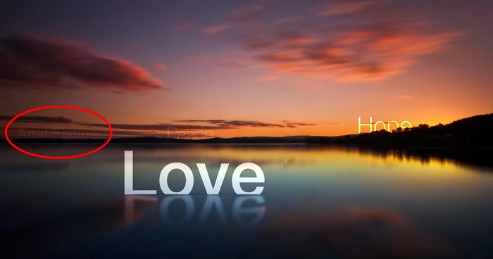 Someone Is Hiding Filthy Texts In Beautiful Wallpapers And It’s The Meanest Office Prank Ever (Warning: Strong Language)