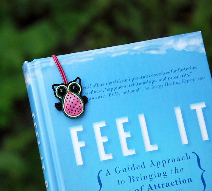 Watermelon Owl Bookmark