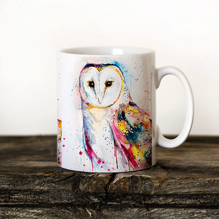 Ceramic Owl Mug