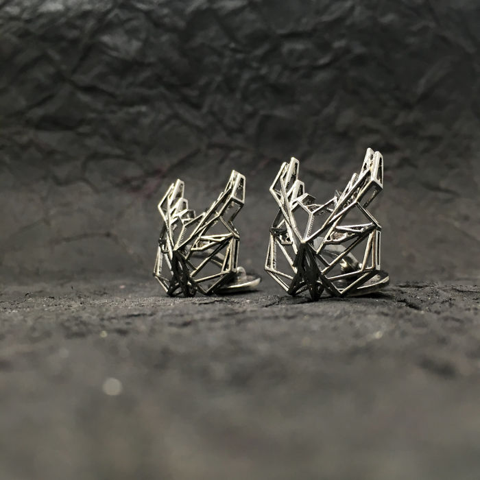 Silver Owl Cufflinks