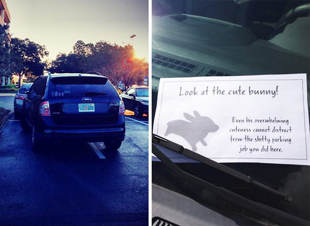 Passive-aggressive Parking Notes