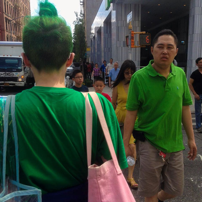 Perfectly Timed Street Photography